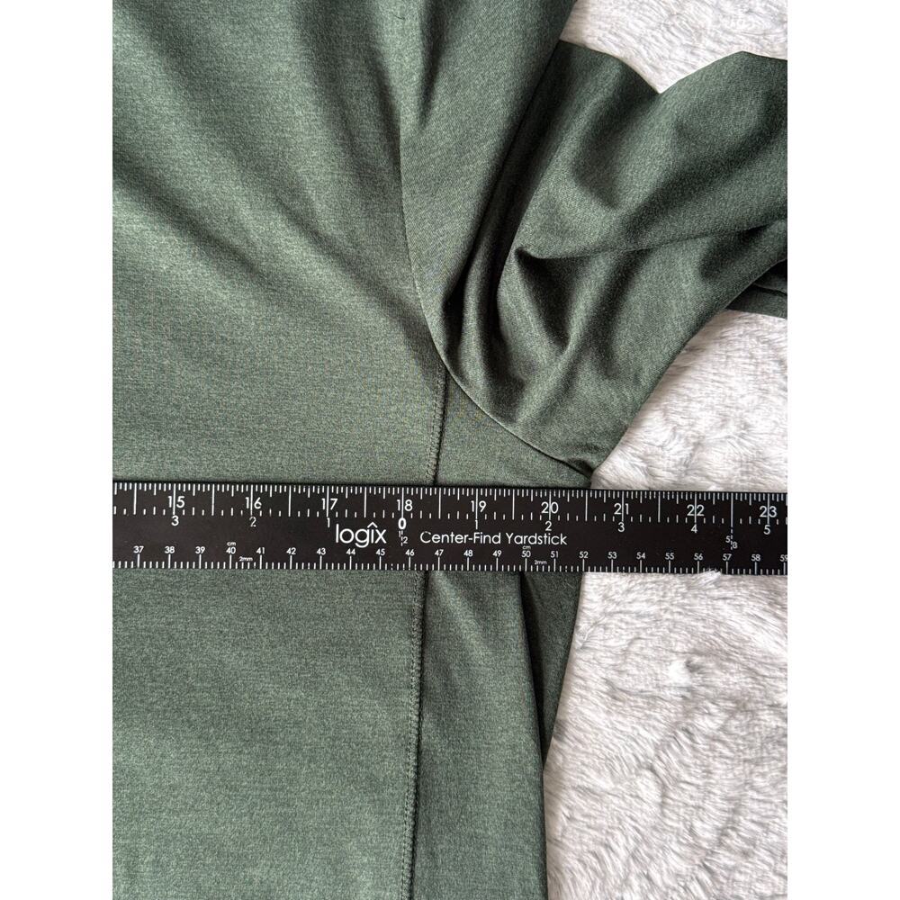 NWT Quince Men Long Sleeve Polo Shirt Size M Olive Green Recycled Preppy Golf - Picture 9 of 9